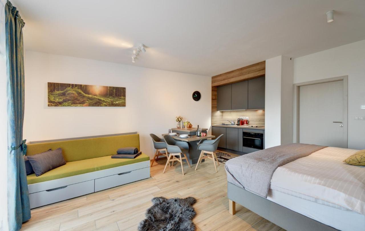 Apartman Lipno - Dve Zatoky Frymburk Eksteriør bilde